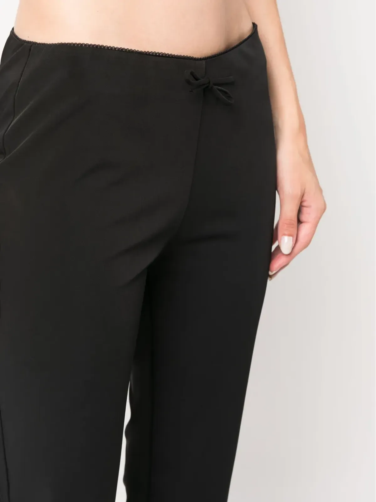 Blumarine フレアボウディテールパンツ - 画像5