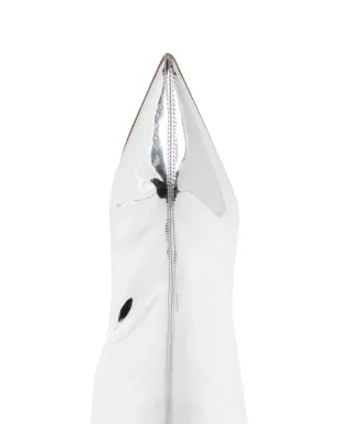 Le Silla 120mm Eva レザー ブーツ - シルバー - サムネイル4