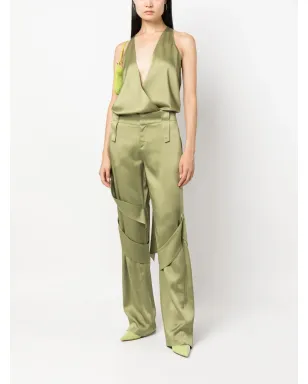 Blumarine ボディスーツ（プランジングVネック・サテン仕上げ） - サムネイル2