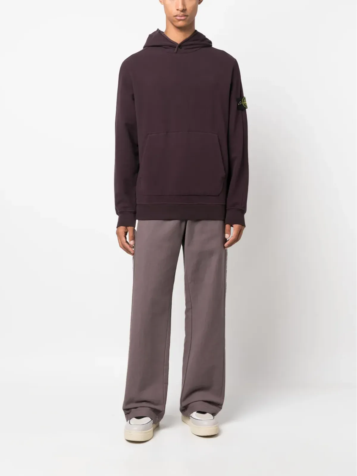 Stone Island Compassパッチ コットン フーディ - 画像2