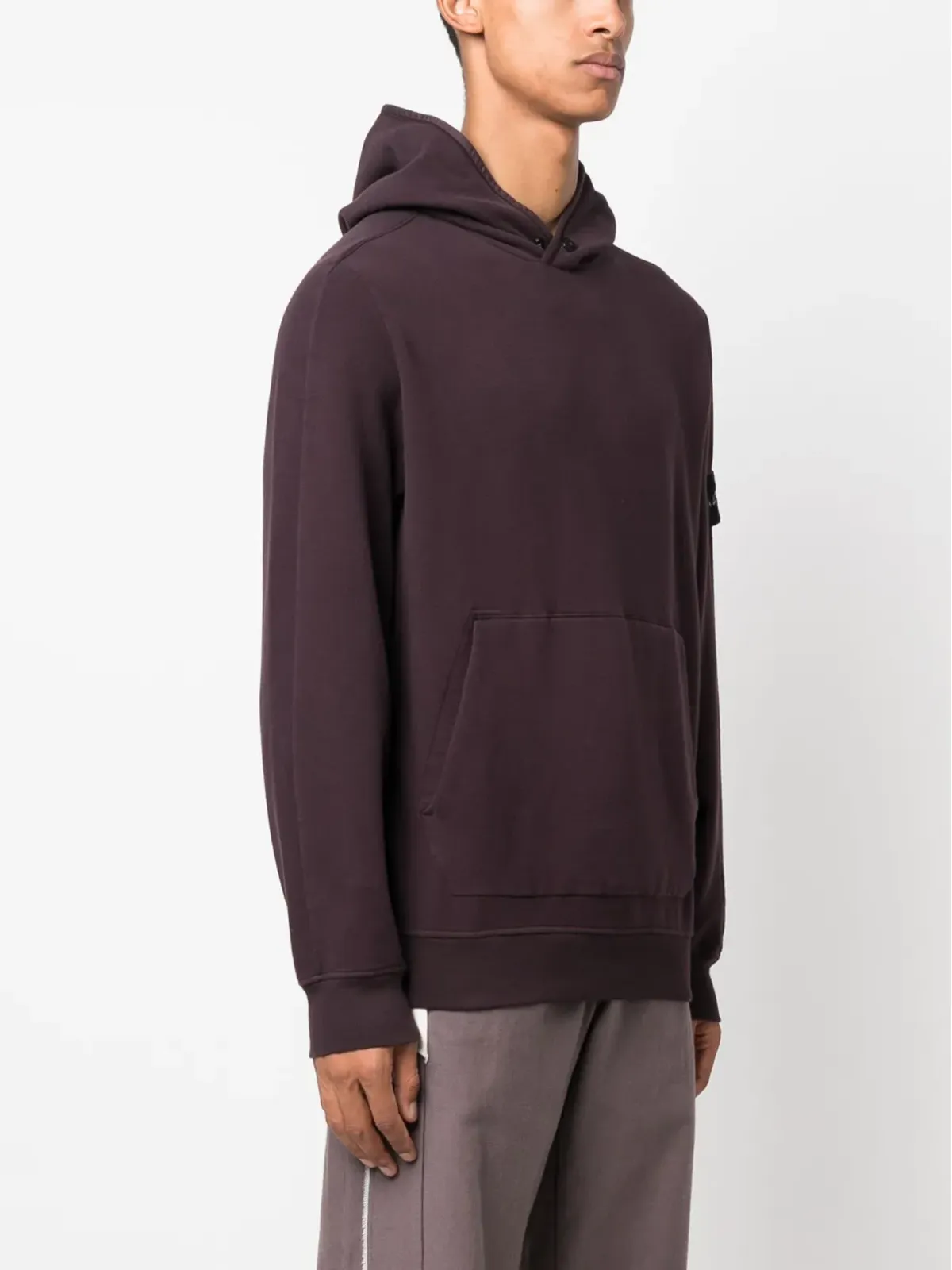 Stone Island Compassパッチ コットン フーディ - 画像3