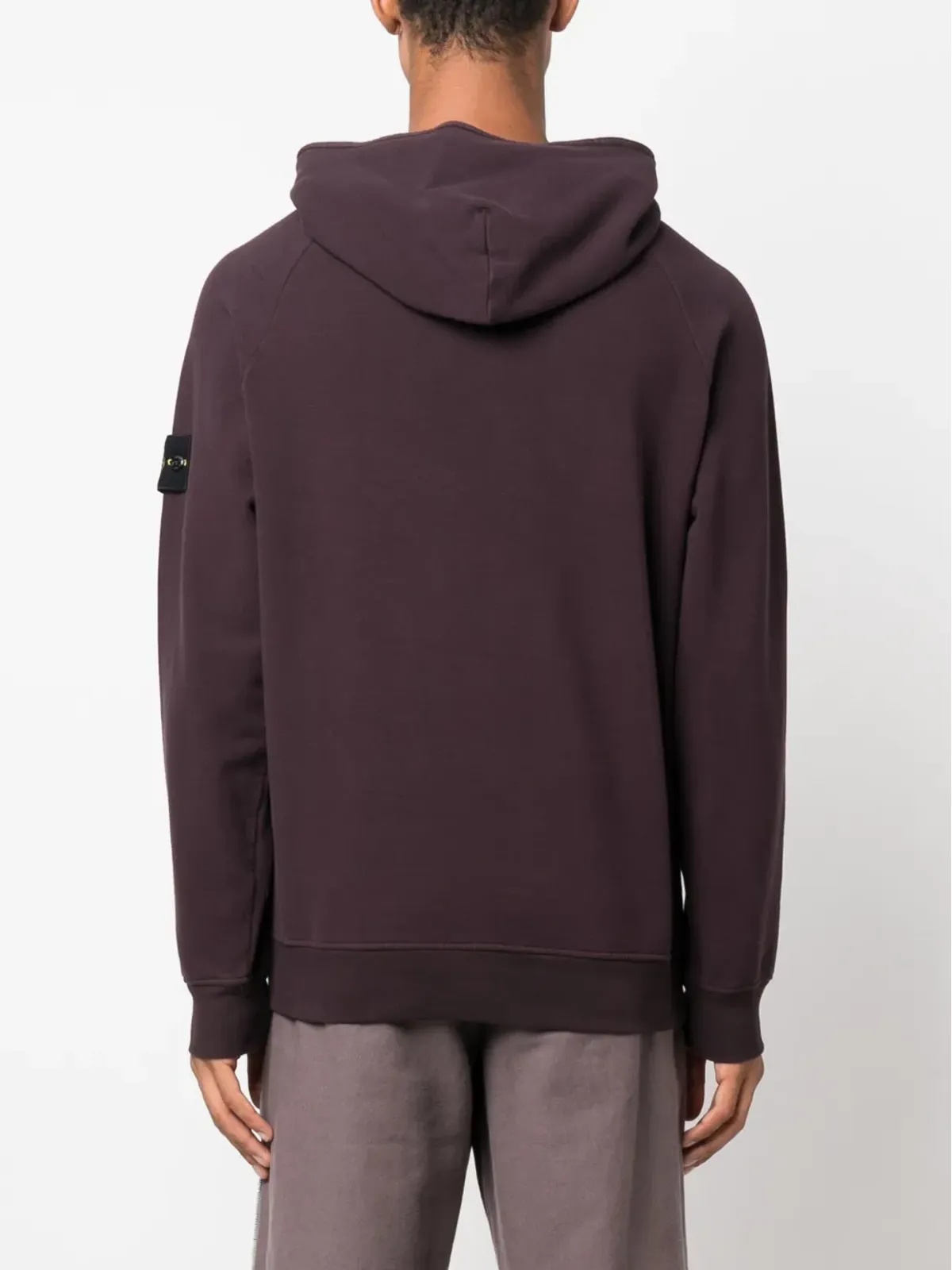 Stone Island Compassパッチ コットン フーディ - 画像4