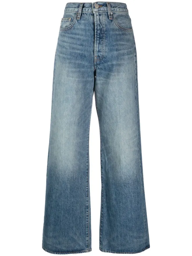 AMIRI AMIRI ハイライズ・ワイドレッグジーンズの商品画像