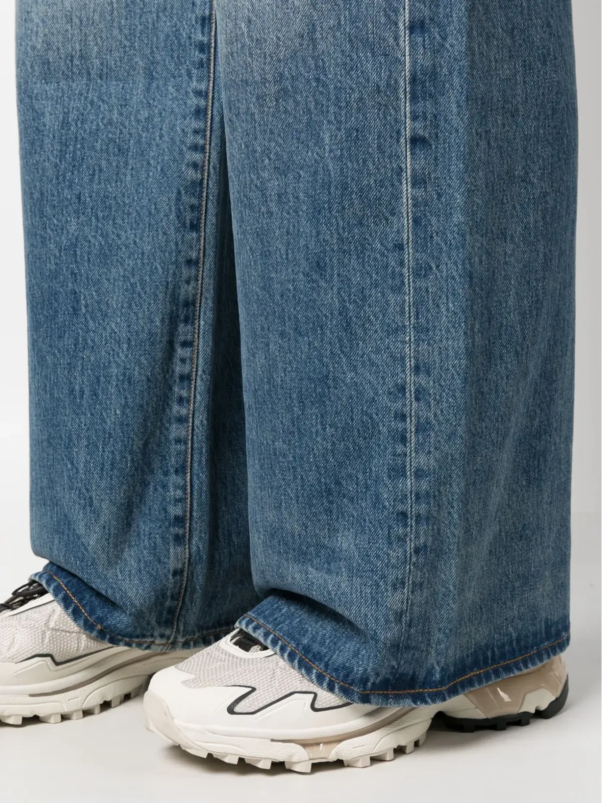 AMIRI ハイライズ・ワイドレッグジーンズ - 画像5