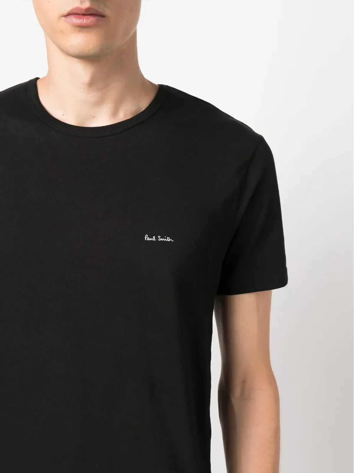 Paul Smith ロゴプリント コットン Tシャツ - 画像5