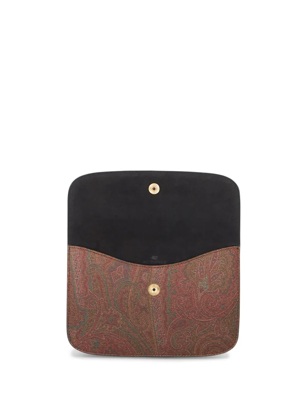 ETRO ペイズリープリントレザーウォレット - 画像3