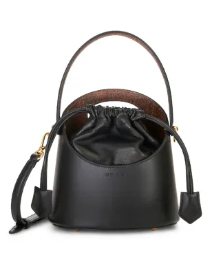 ETRO ミニ Saturno レザーバケットバッグ - ブラック - サムネイル1