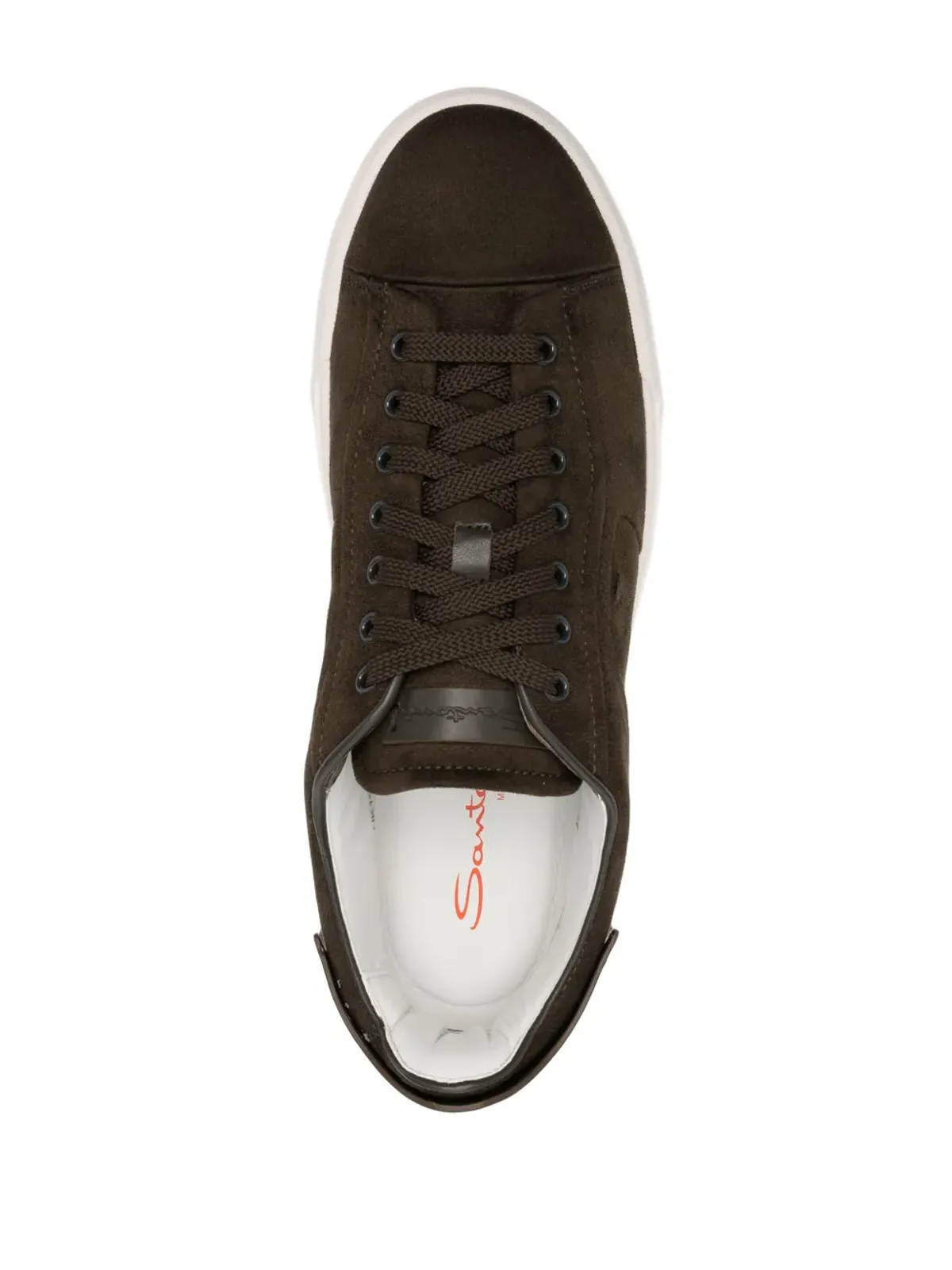 Santoni ローカットスエードスニーカー - 画像4