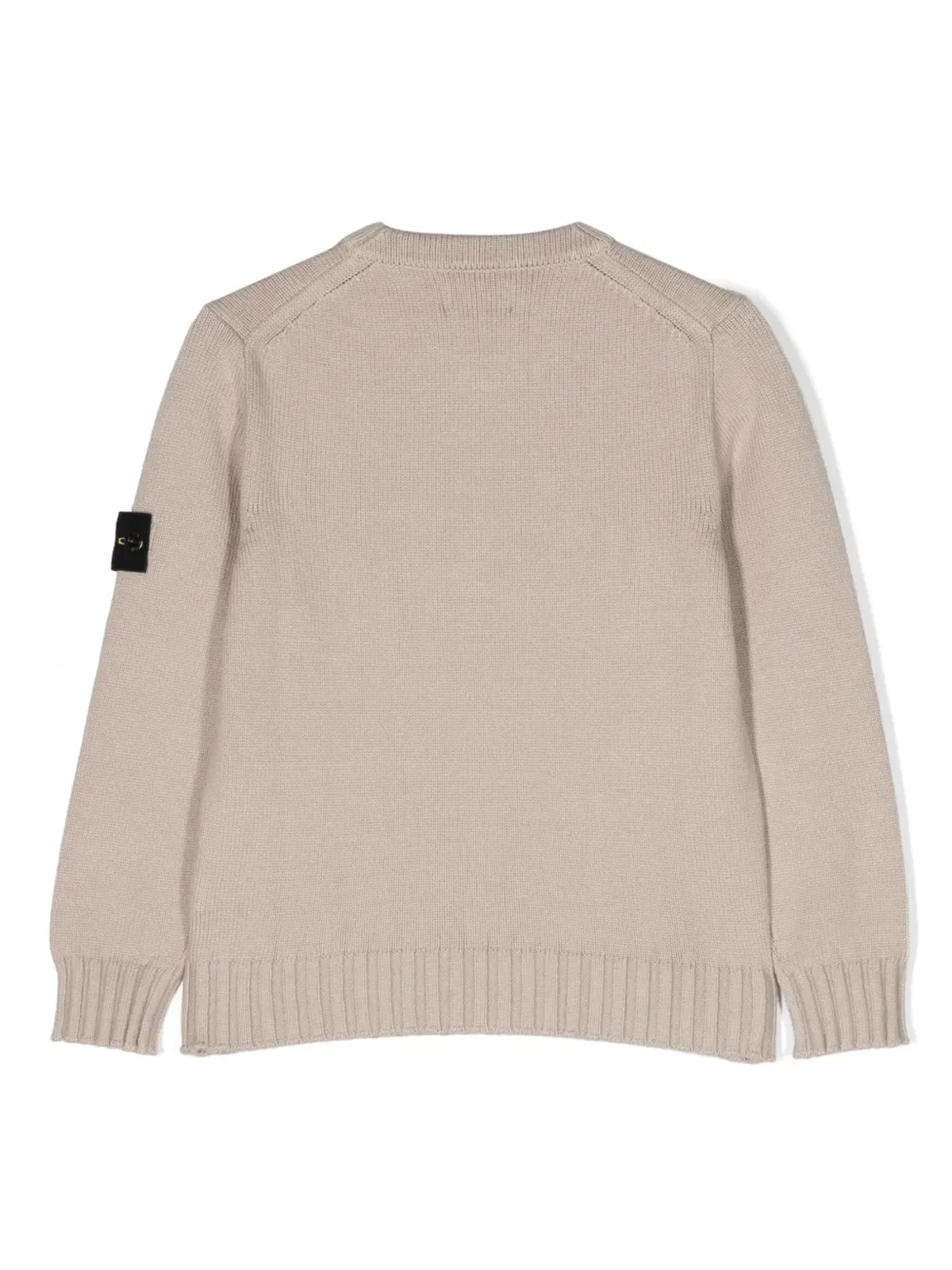 Stone Island Junior Compassパッチ コットンブレンド ジャンパー - Neutrals - 画像2