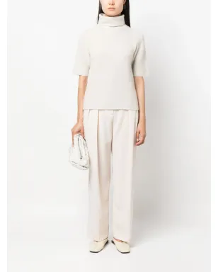 Fabiana Filippi ワッフルニット ロールネック Tシャツ - サムネイル2
