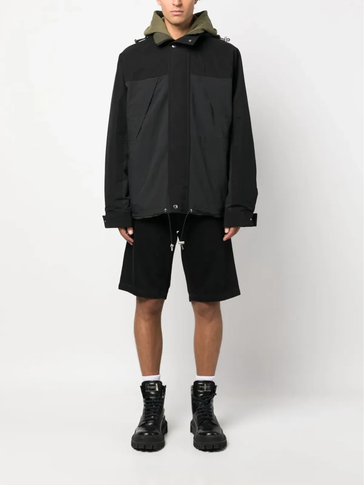 Sacai マット ブルゾン リバーシブル タフタ ジャケット - 画像2