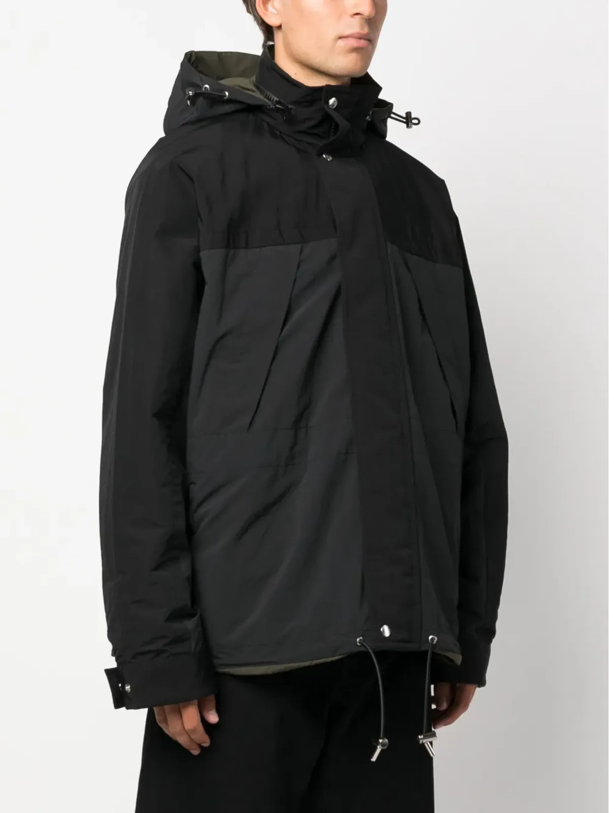 Sacai マット ブルゾン リバーシブル タフタ ジャケット - 画像3