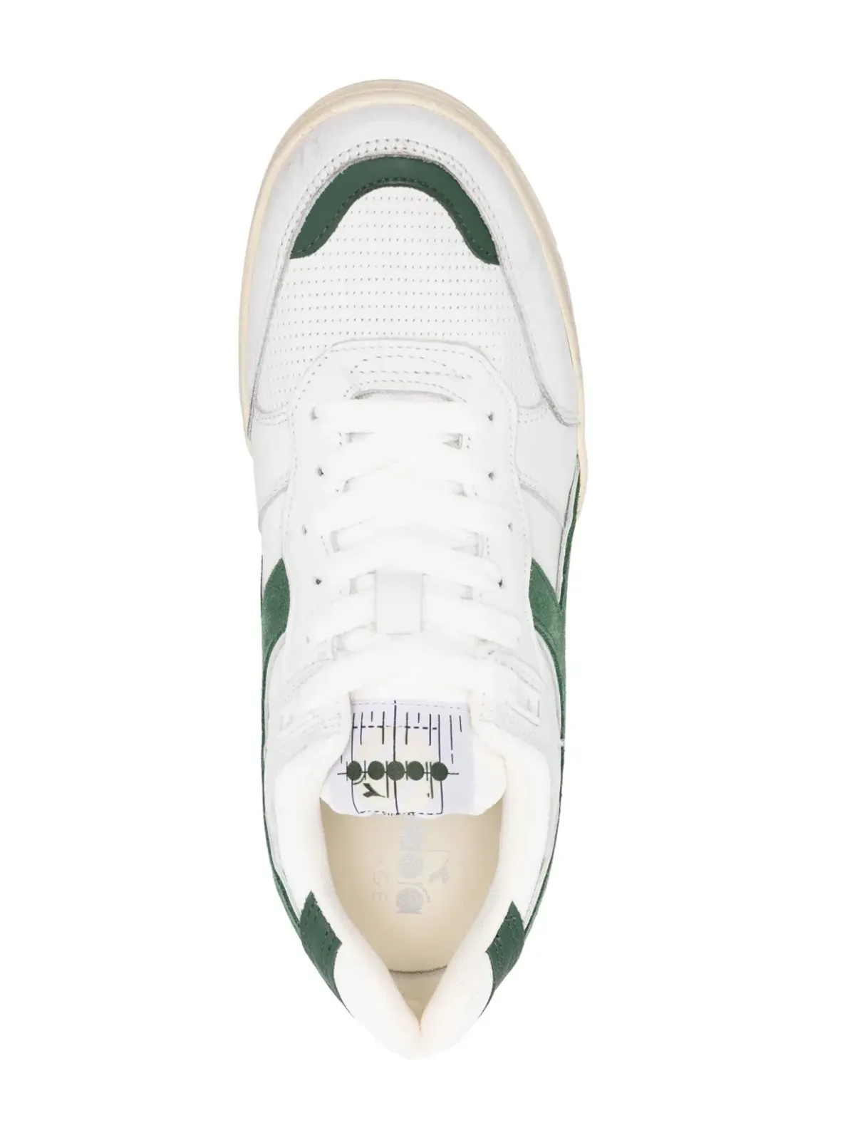 Diadora B.560 Heritage ロー・トップスニーカー - White - 画像4