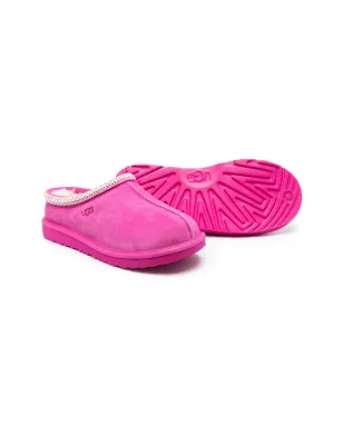 UGG Kids Tasman stitching-detail slippers - Pink - サムネイル2