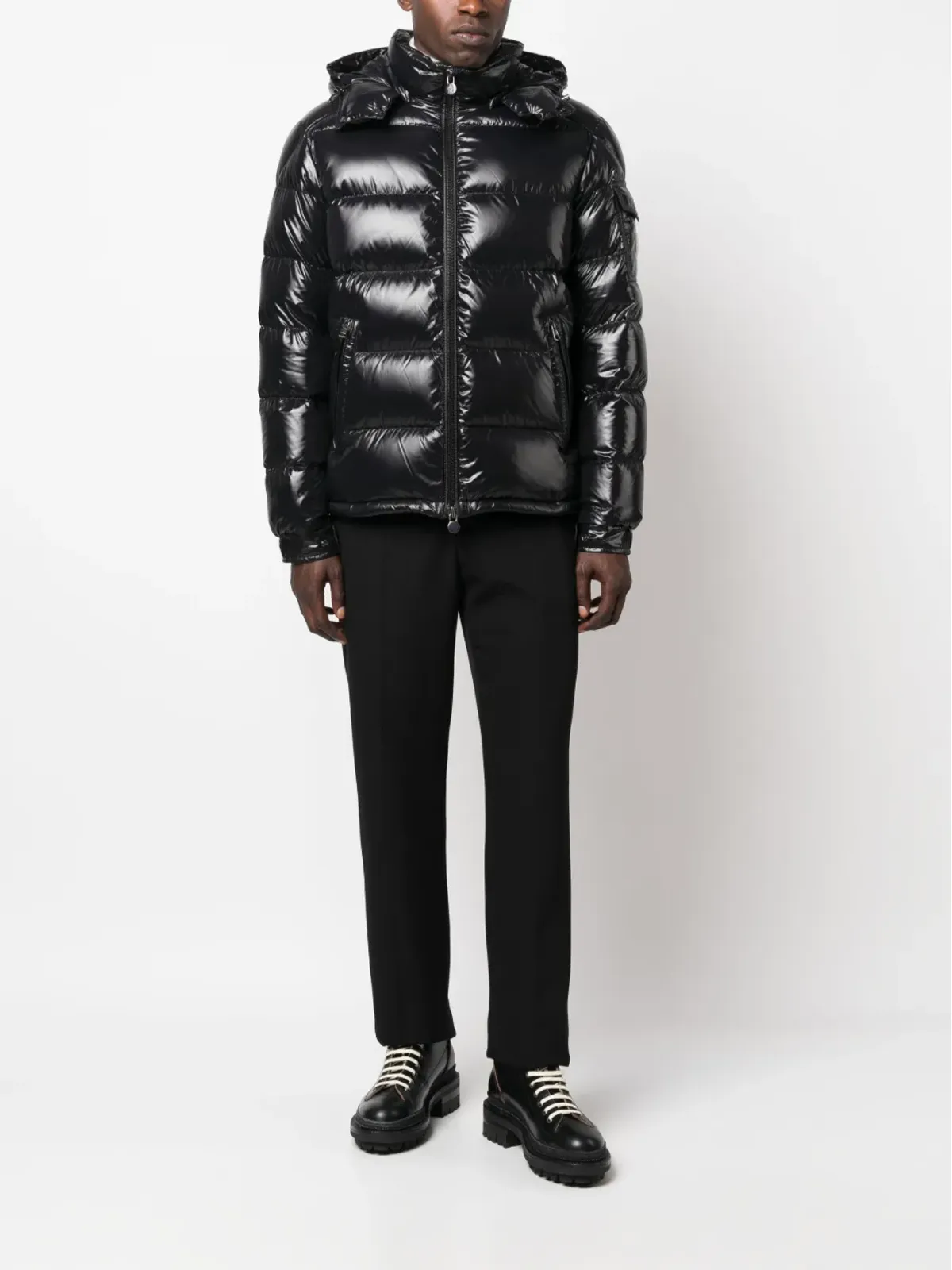 Moncler Maya ジップアップ・パディド・フードジャケット - 画像2