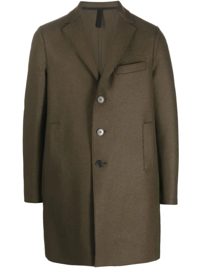 Harris Wharf London Harris Wharf London シングルブレスト ヴァージンウール コートの商品画像