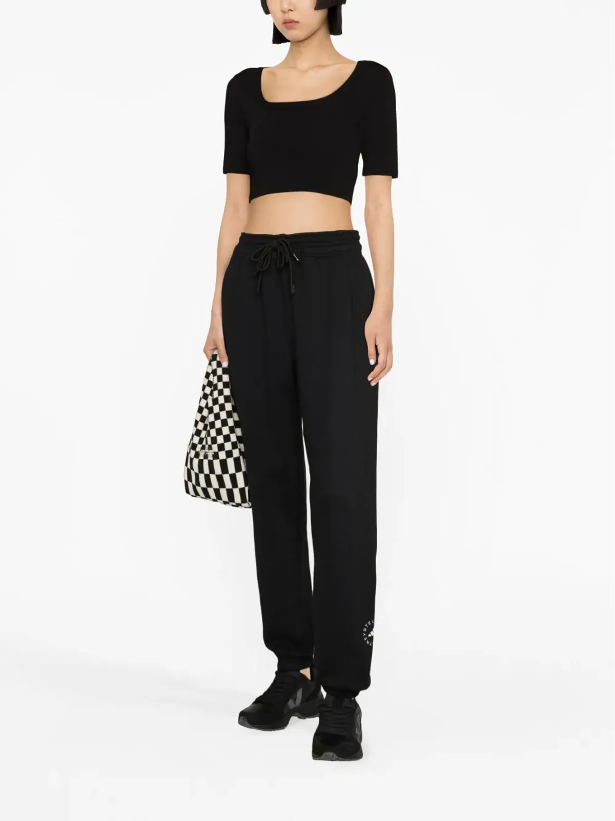 adidas by Stella McCartney ロゴプリント トラックパンツ - 画像2