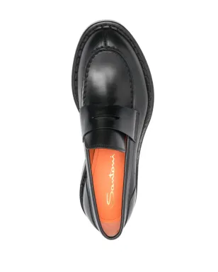 Santoni Alfie ラウンドトゥ ローファー - サムネイル4