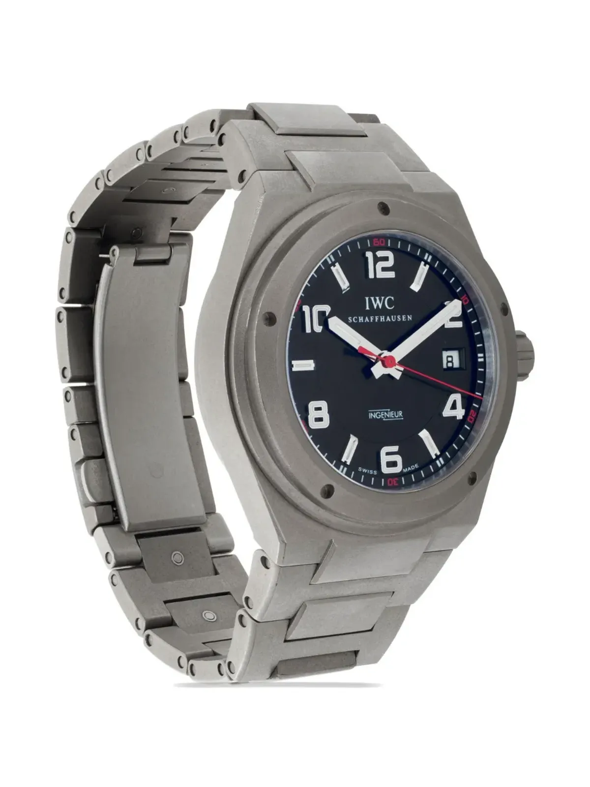 IWC Schaffhausen ビンテージ インゲニュア Mercedes AMG ブラック - 画像3