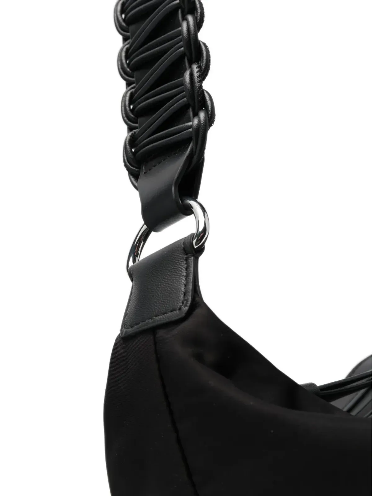 Kara ラティス編みストラップ トートバッグ - 画像4