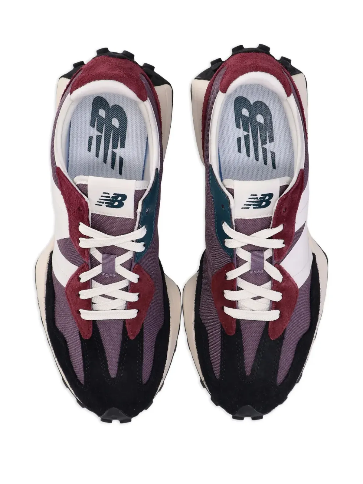 New Balance 327 ロゴパッチスニーカー - 画像4