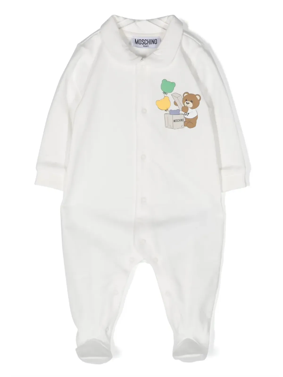 Moschino Kids テディベアプリント パジャマ（2点セット） - 画像2