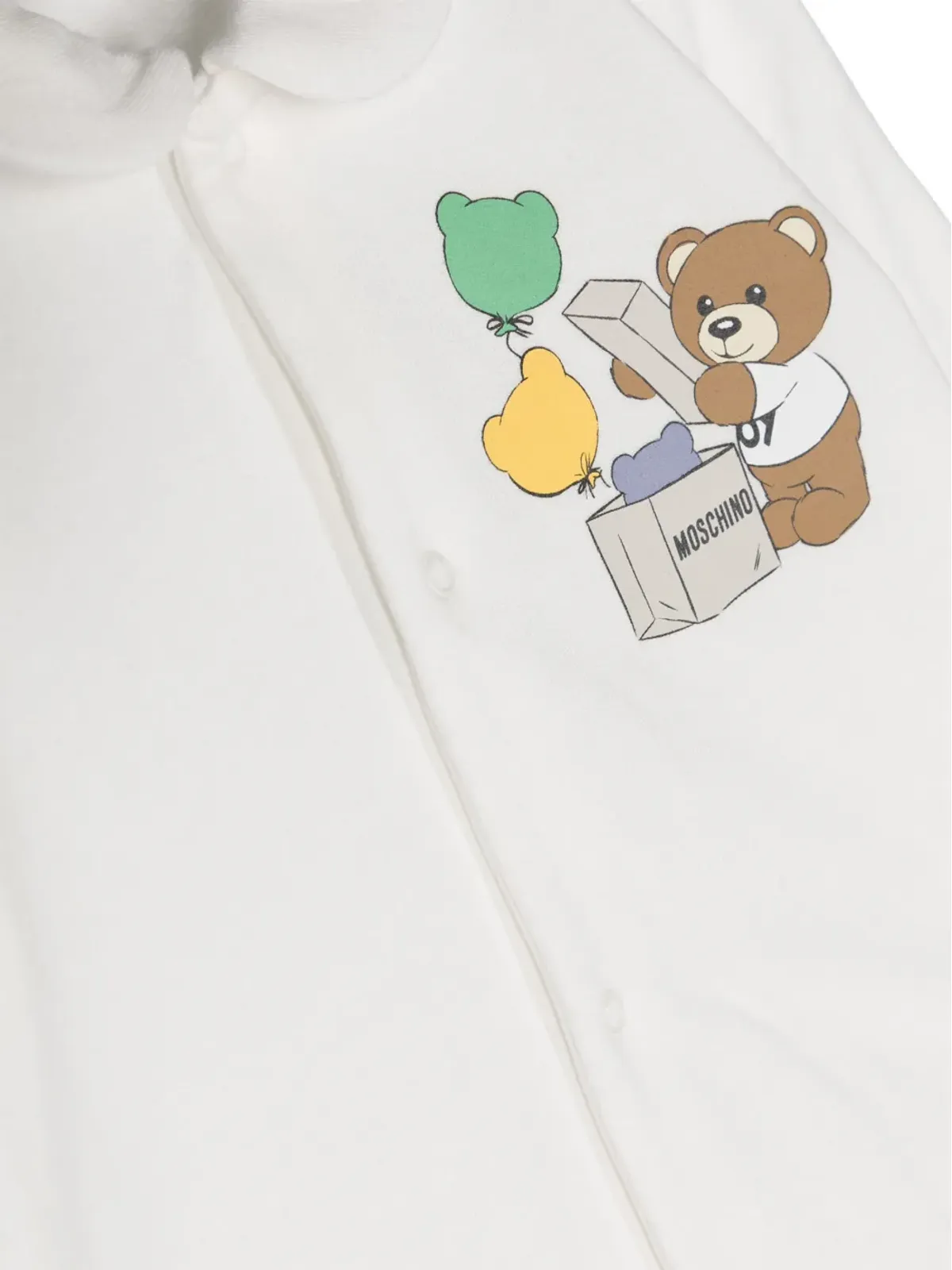 Moschino Kids テディベアプリント パジャマ（2点セット） - 画像3