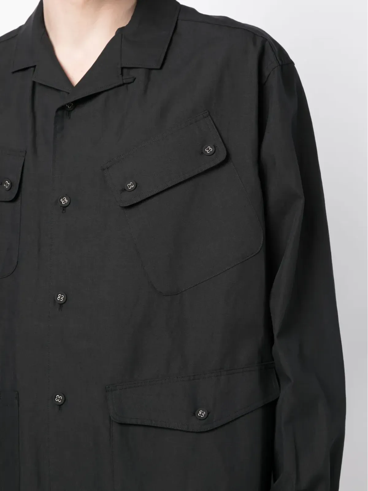 White Mountaineering マルチポケットシャツジャケット - 画像5