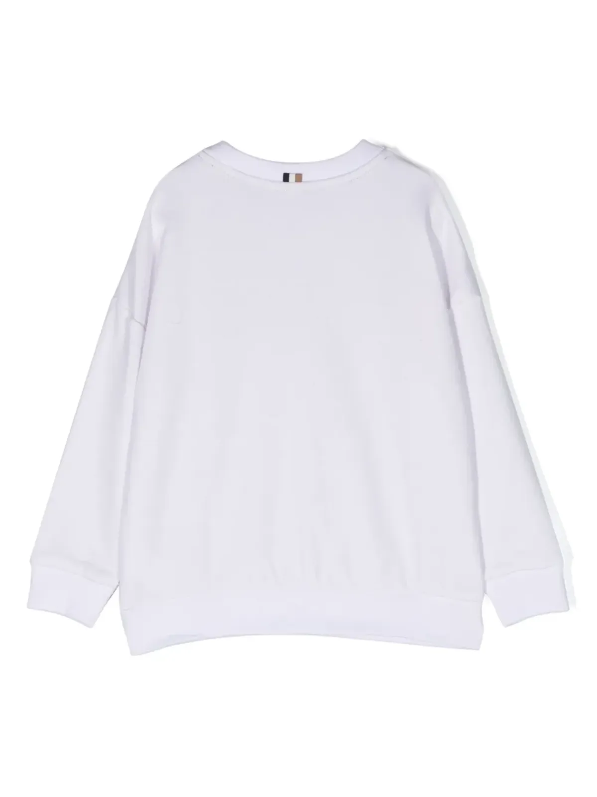 BOSS Kidswear ロゴプリント ジャージー スウェットシャツ - 画像2