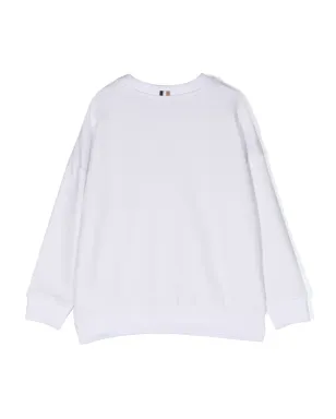 BOSS Kidswear ロゴプリント ジャージー スウェットシャツ - サムネイル2