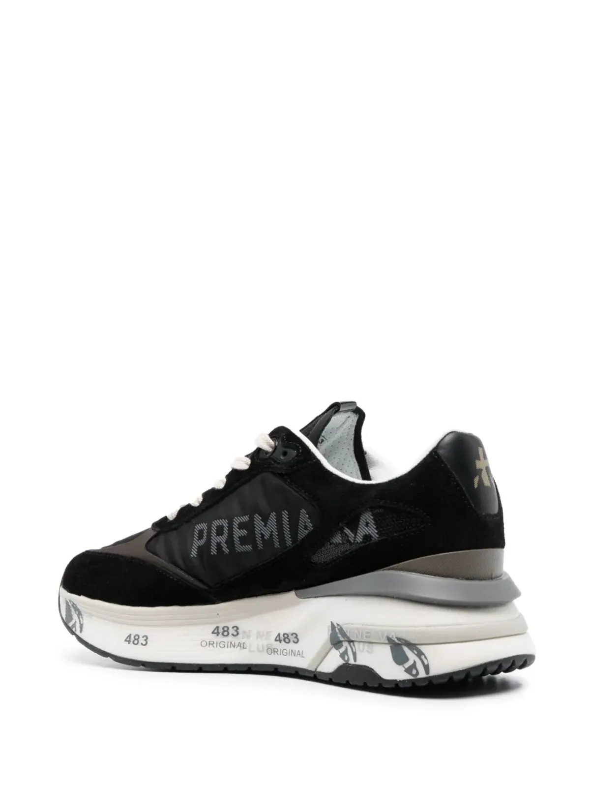 Premiata Moerund 6443 ローカットスニーカー ブラック - 画像3