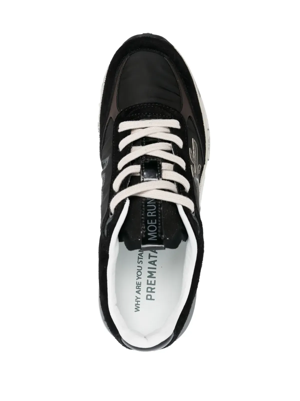 Premiata Moerund 6443 ローカットスニーカー ブラック - 画像4