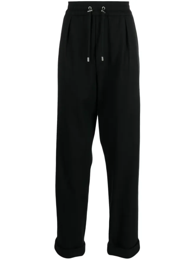 BALMAIN Balmain ドローストリング テーパード トラックパンツの商品画像