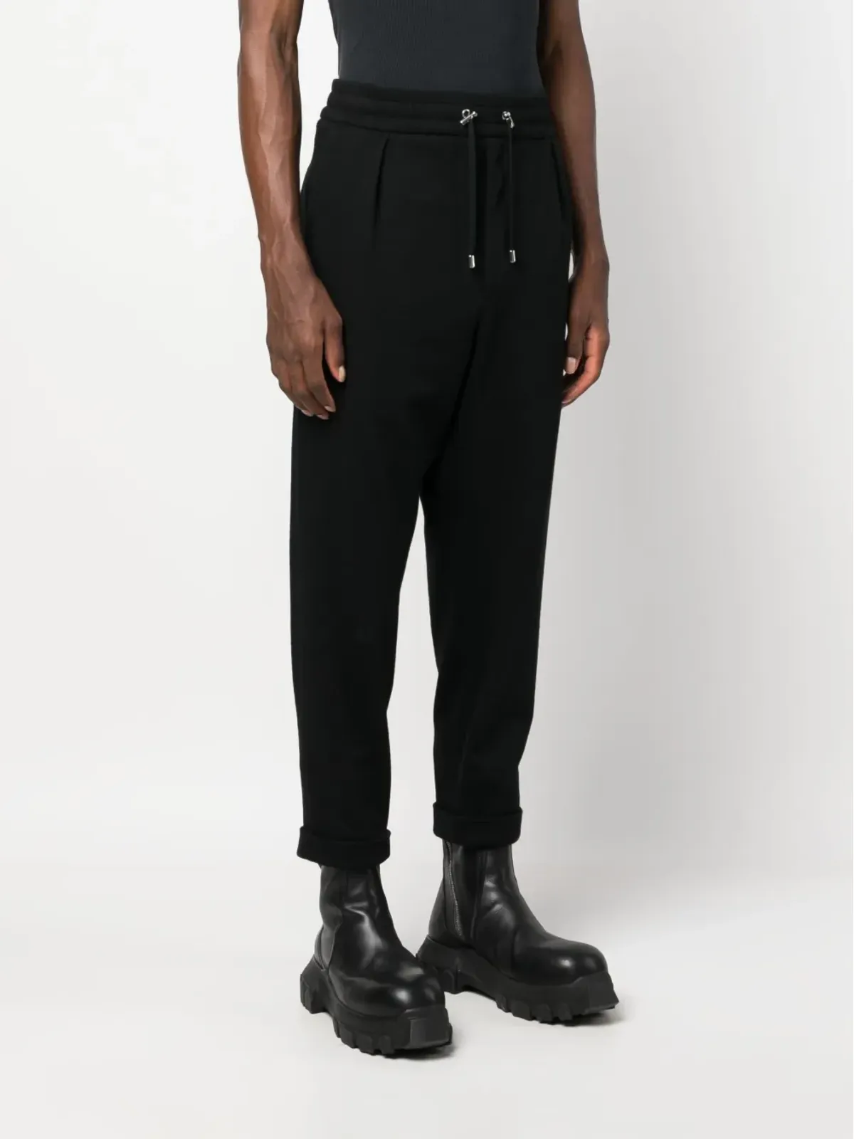 Balmain ドローストリング テーパード トラックパンツ - 画像3