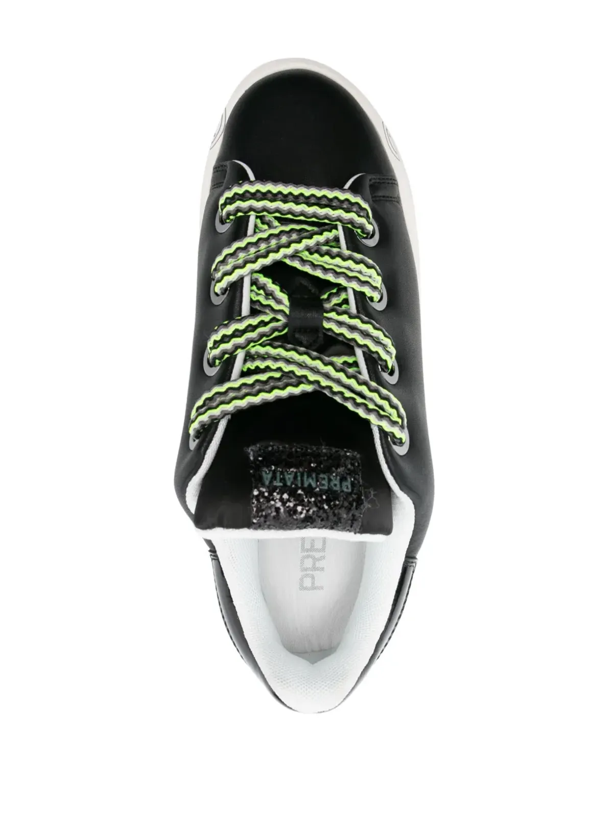 Premiata ベル6550 レザー スニーカー - 画像4