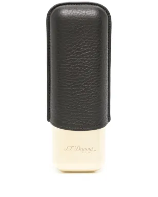 S.T. Dupont グレインドレザー シガーケース（グリーン） - サムネイル1