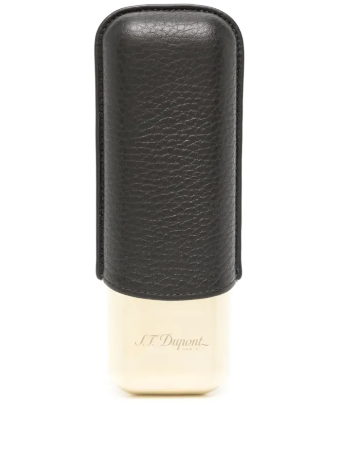S.T. Dupont S.T. Dupont グレインドレザー シガーケース（グリーン）の商品画像