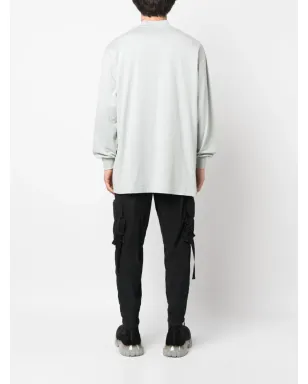 Y-3 ロゴパッチ コットン Tシャツ - サムネイル4