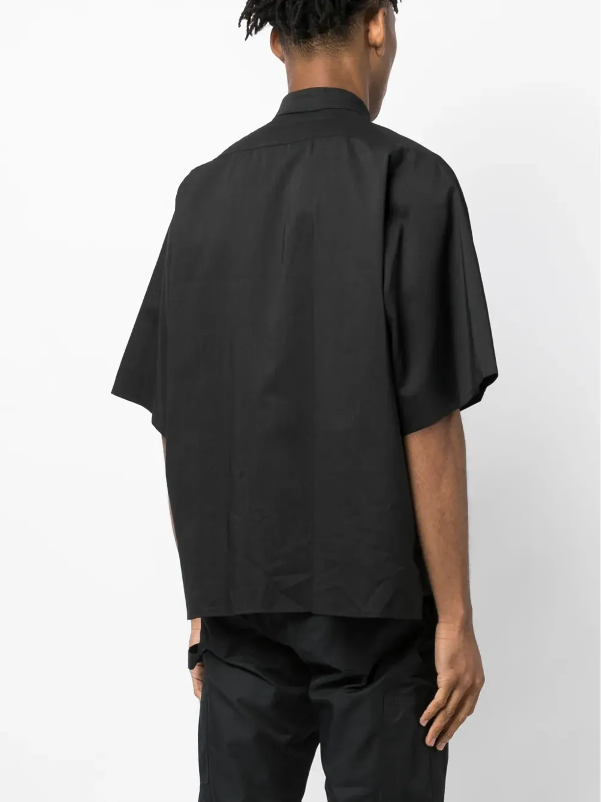 White Mountaineering 胸ポケット付きボタンアップシャツ - 画像4