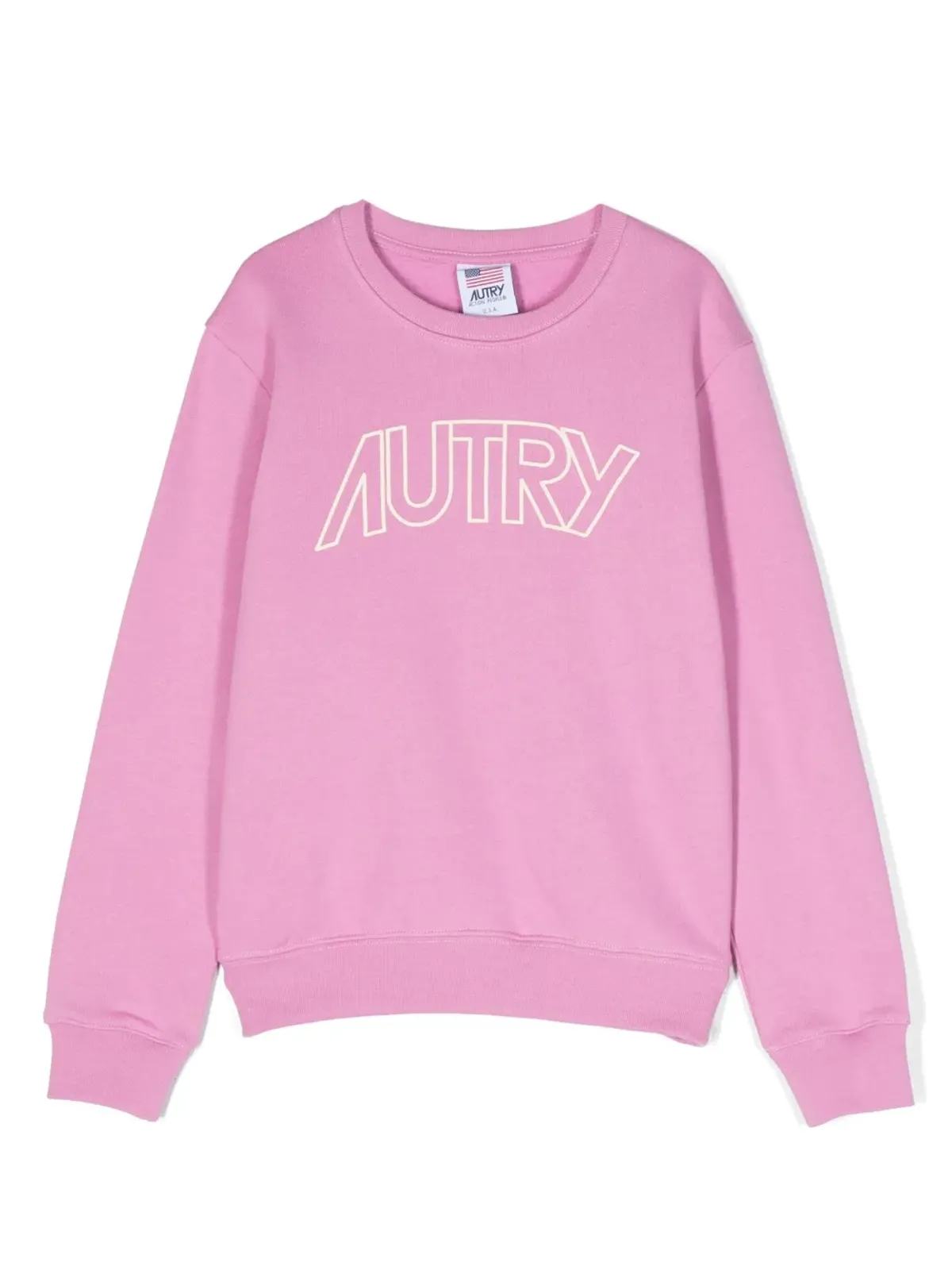 Autry Kids ロゴプリント コットン スウェットシャツ - 画像1