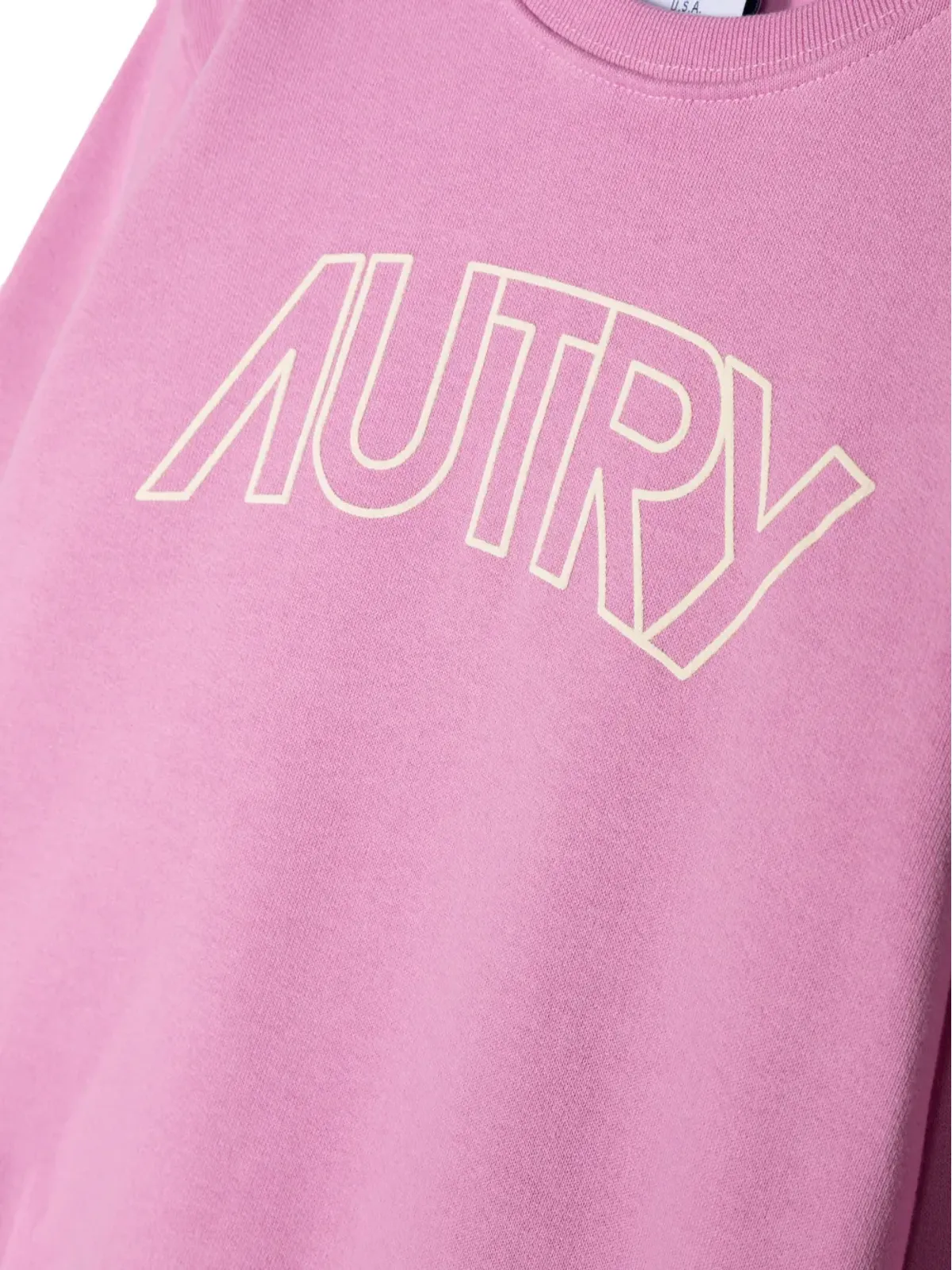 Autry Kids ロゴプリント コットン スウェットシャツ - 画像3