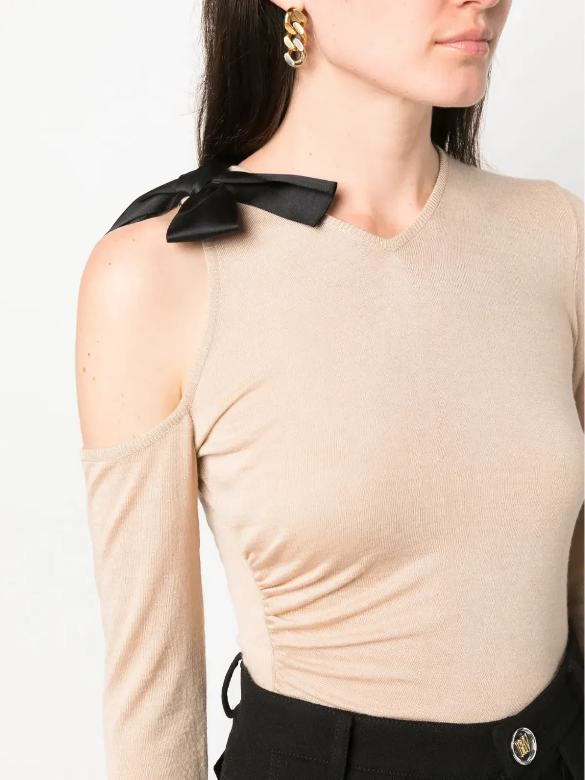 Giambattista Valli ボウディテール カットアウト ジャンパー - 画像5