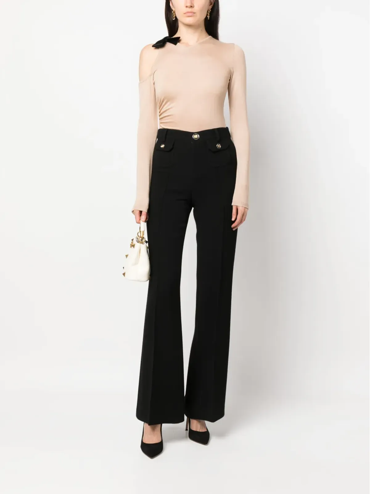 Giambattista Valli ボウディテール カットアウト ジャンパー - 画像2