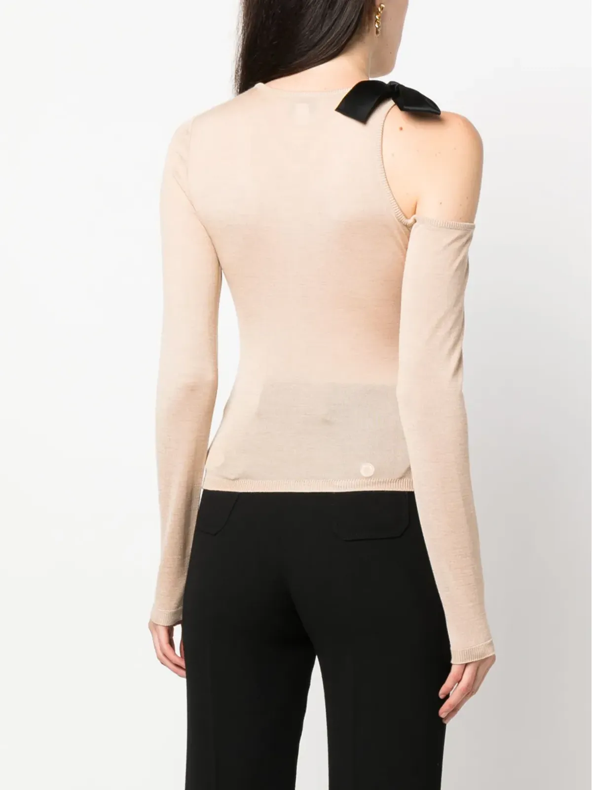 Giambattista Valli ボウディテール カットアウト ジャンパー - 画像4