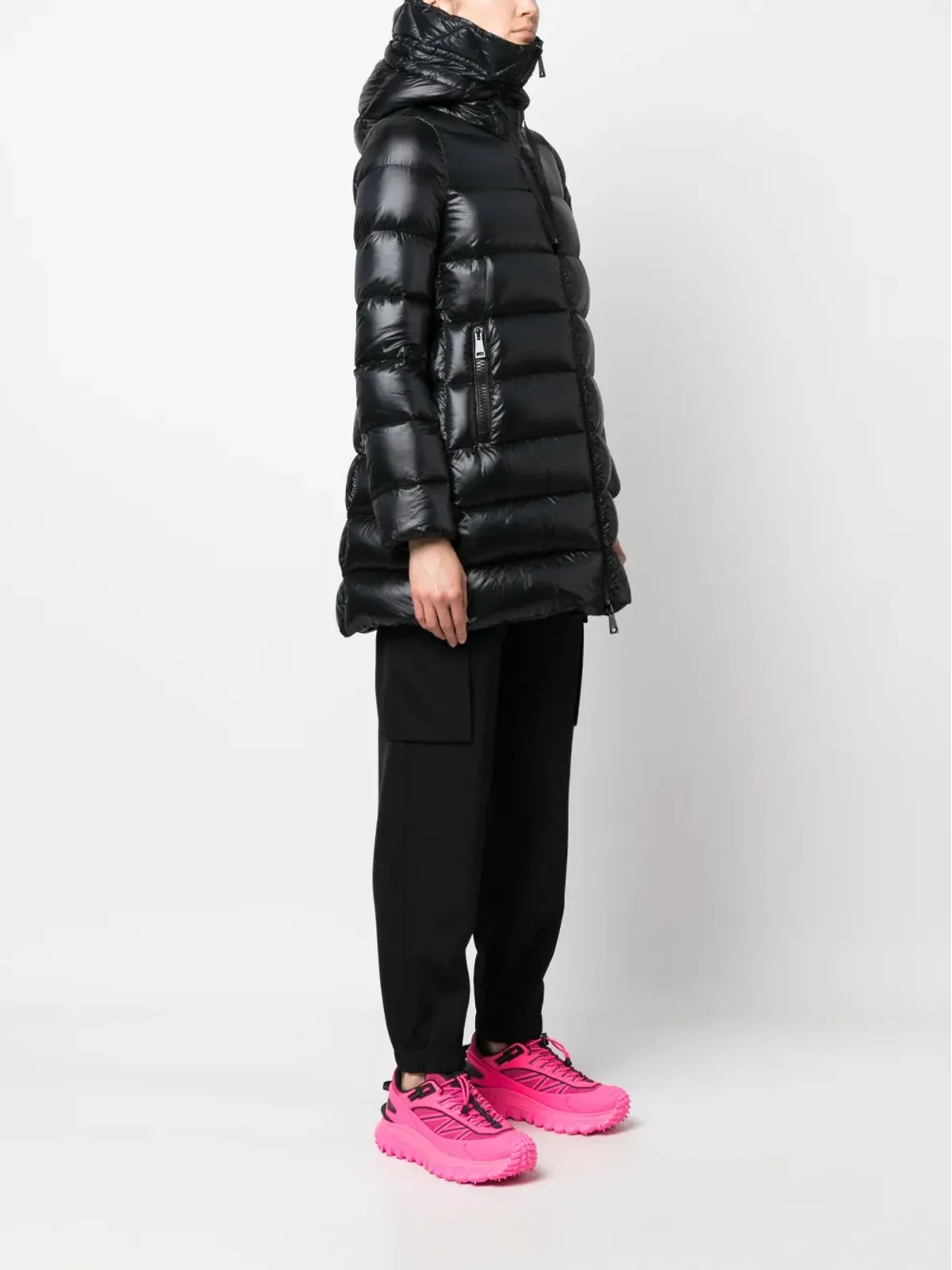 Moncler Suyen ダウンジャケット - ブラック - 画像3