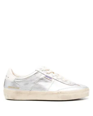 Golden Goose Soul-Star メタリックレザー スニーカー - サムネイル1