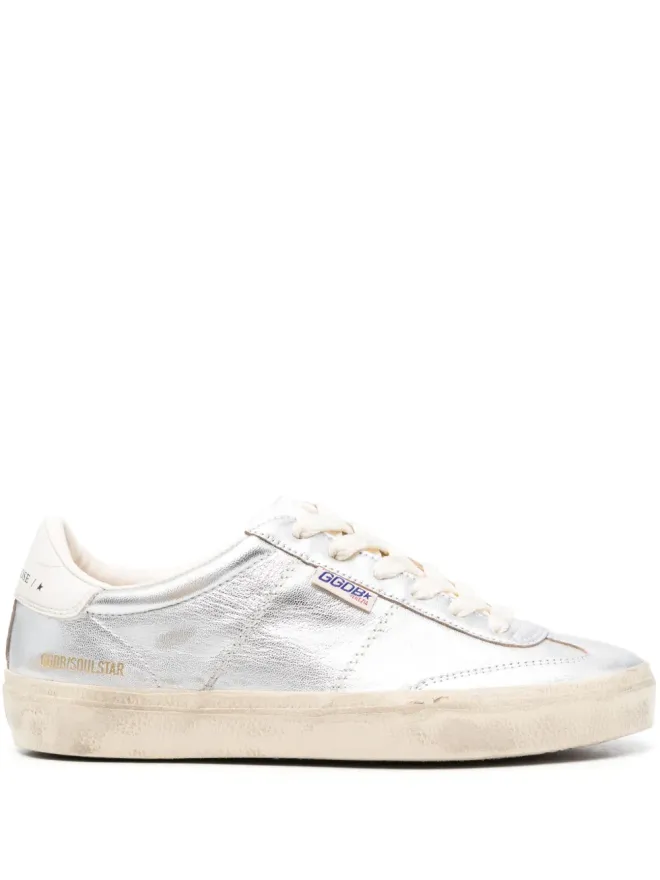 Golden Goose Golden Goose Soul-Star メタリックレザー スニーカーの商品画像