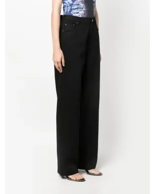ROTATE BIRGER CHRISTENSEN ロゴエンブリッシュ ストレートジーンズ - サムネイル3