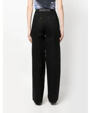 ROTATE BIRGER CHRISTENSEN ロゴエンブリッシュ ストレートジーンズ - サムネイル4