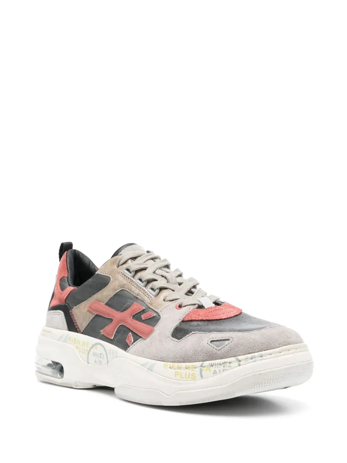 Premiata Drake パネルドスニーカー - 画像2